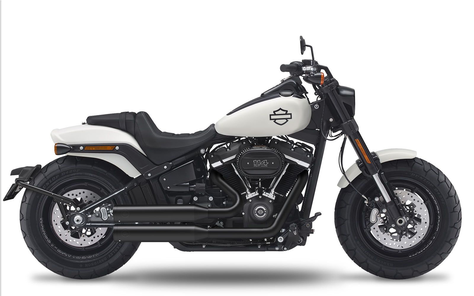 Kesstech EC MUF FXBB SC BK Harley Davidson FXFB 1750 ABS Softail Fat Bob 107 motor kipufogó 0