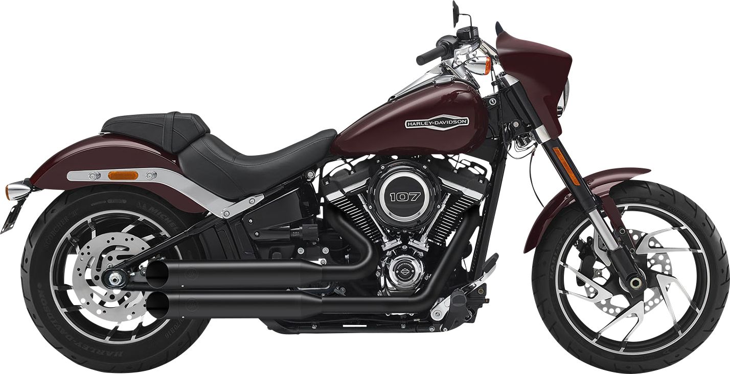 Kesstech EC MUF FXBB BIG BK Harley Davidson FLSB 1750 ABS Softail Sport Glide 107 motor kipufogó 0