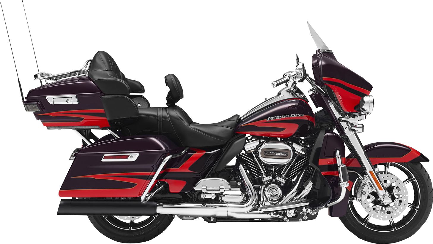 Kesstech EC MUF FLT SLUP BK Harley Davidson FLHR 1750 ABS Road King 107 motor kipufogó 0