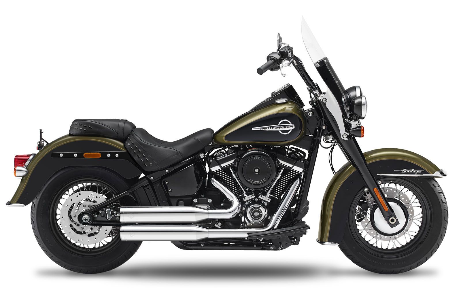 Kesstech EC MUF FXBB SC CH Harley Davidson FLSL 1750 ABS Softail Slim 107 motor kipufogó 0