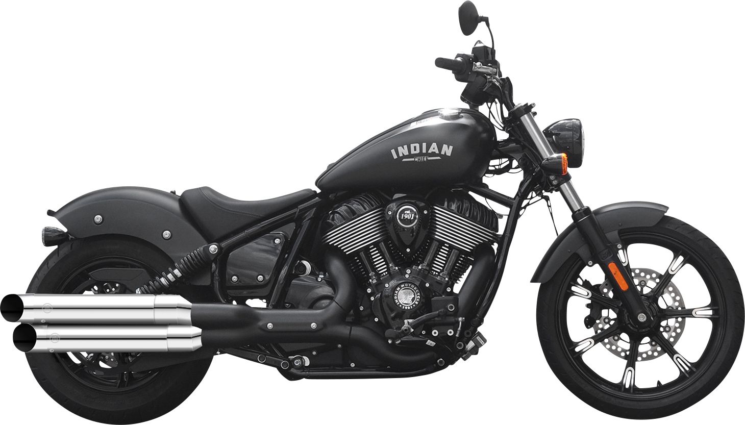 Kesstech EC MUF IND BIG CH INDIAN CHIEF 116 ABS Dark Horse motor kipufogó 0