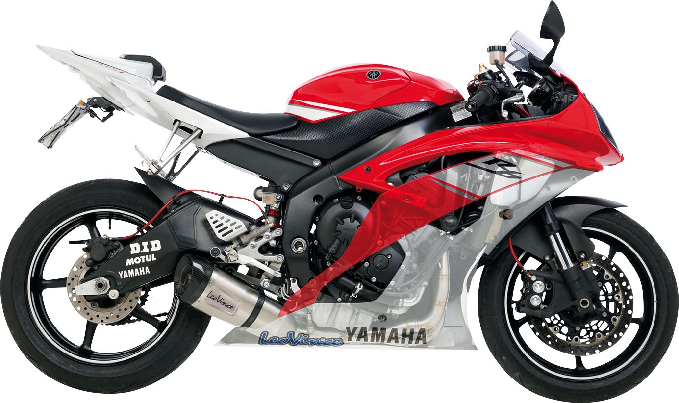 Leovince Factory S Stainless Steel Full-System Exhaust YAMAHA YZF-R6 600  motor kipufogó 0