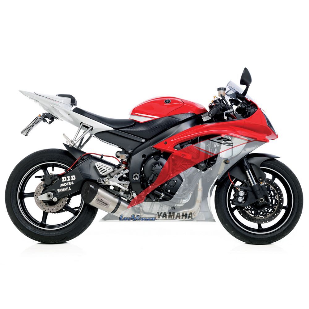 Leovince FACTORY S FULL SYSTEM EXHAUST TITANIUM YAMAHA YZF-R6 600  motor kipufogó 0