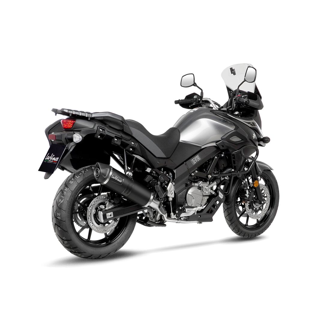 Leovince LV ONE EVO BLACK EDITION SLIP-ONE MUFFLER  ECE/EU SUZUKI DL 650 ABS V-Strom motor kipufogó 0