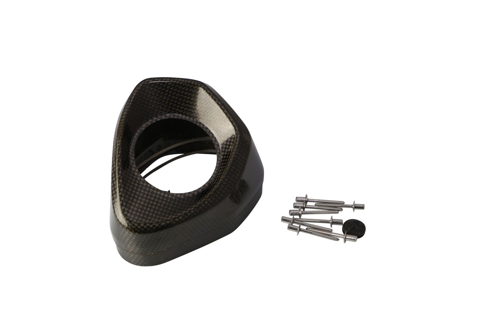 Akrapovic END CAP CARBON BLACK Univerzális motor kipufogó 0