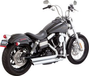 Vance & hines EXHAUST BS.CH.PCX.6-17DYN Harley Davidson FXDF 1690 Dyna Fat Bob motor kipufogó