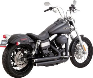 Vance & hines EXHAUST BS.BL.PCX.6-17DYN Harley Davidson FXDWG 1690 Dyna Wide Glide motor kipufogó