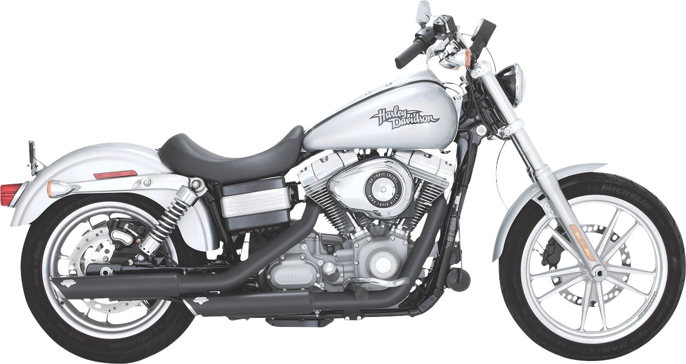 Vance & hines MUFFLERS 3"BL.TS.91-17DY Harley Davidson FXD 1340 Dyna Super Glide motor kipufogó 0