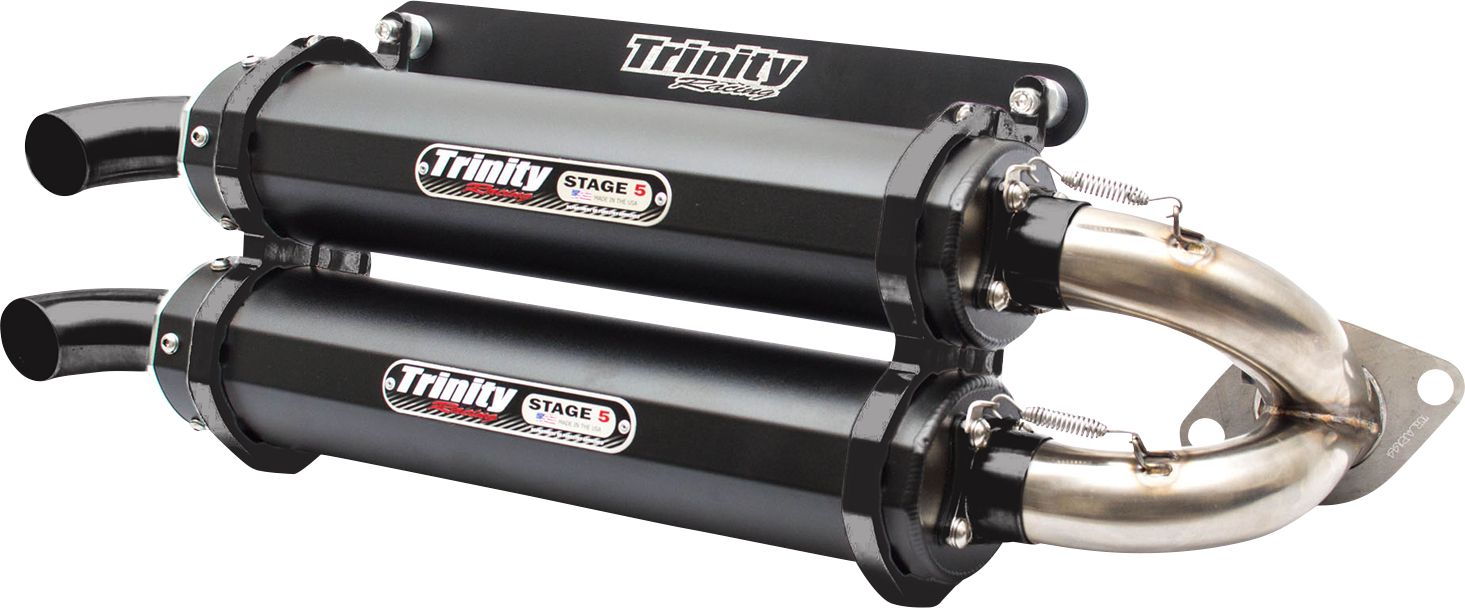 Trinity racing MUFFLER XP 1000 BK CRKT Univerzális motor kipufogó 0