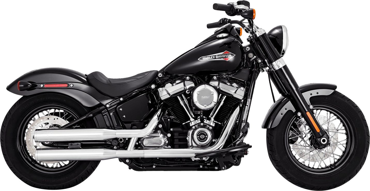 Vance & hines MUFFLERS CH.EL300.18+ST Harley Davidson FLFB 1750 ABS Softail Fat Boy 107 motor kipufogó 0