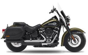 Kesstech EC SLIP-ON MUFFLER BLACK ESE 2IN2 Harley Davidson motor kipufogó