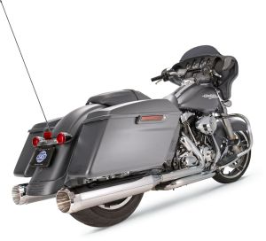 S&s cycle KIPUFOGÓ 4.5" FELCSÚSZTATHATÓ MK45 CHROME THRUSTER END CAP-CHROME BODY FINISH Harley Davidson FLHX 1750 ABS Street Glide 107 motor kipufogó