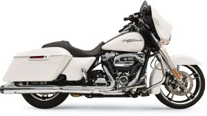 Bassani xhaust KIPUFOGÓDOB FELCSÚSZTATHATÓ 4" CHROME QUICK-CHANGE SERIES Harley Davidson FLTRX 1750 Road Glide 107 motor kipufogó