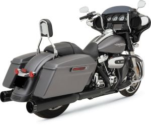Khrome werks KIPUFOGÓDOB 4.5" HP-PLUS® FELCSÚSZTATHATÓ W/BILLET TIPPED BLACK/BLACK Harley Davidson FLHXS 1750 ABS Street Glide Special Anniversary 107 motor kipufogó