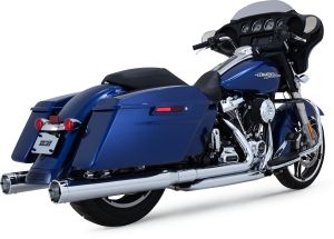 Vance & hines KIPUFOGÓ FELCSÚSZTATHATÓS MONSTER ROUND CHROME Harley Davidson FLHXS 1750 ABS Street Glide Special Anniversary 107 motor kipufogó